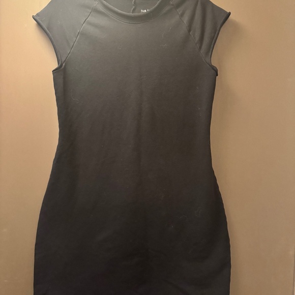 Women's Organic Minimalist French Terry Dress - Picture 1 of 5